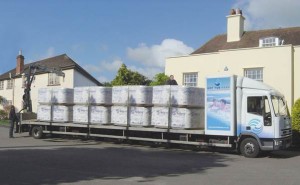 Hot Tub Barn Delivery Truck picture