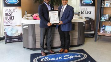 Coast Spas joins elite certification group