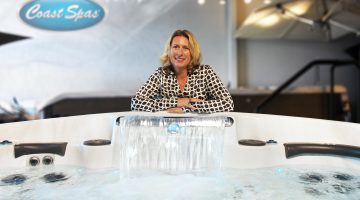 Historic appointment at Coast Spas